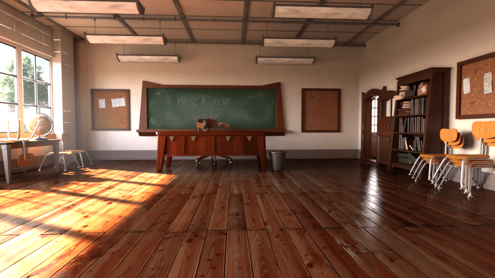 Monsters University Classroom