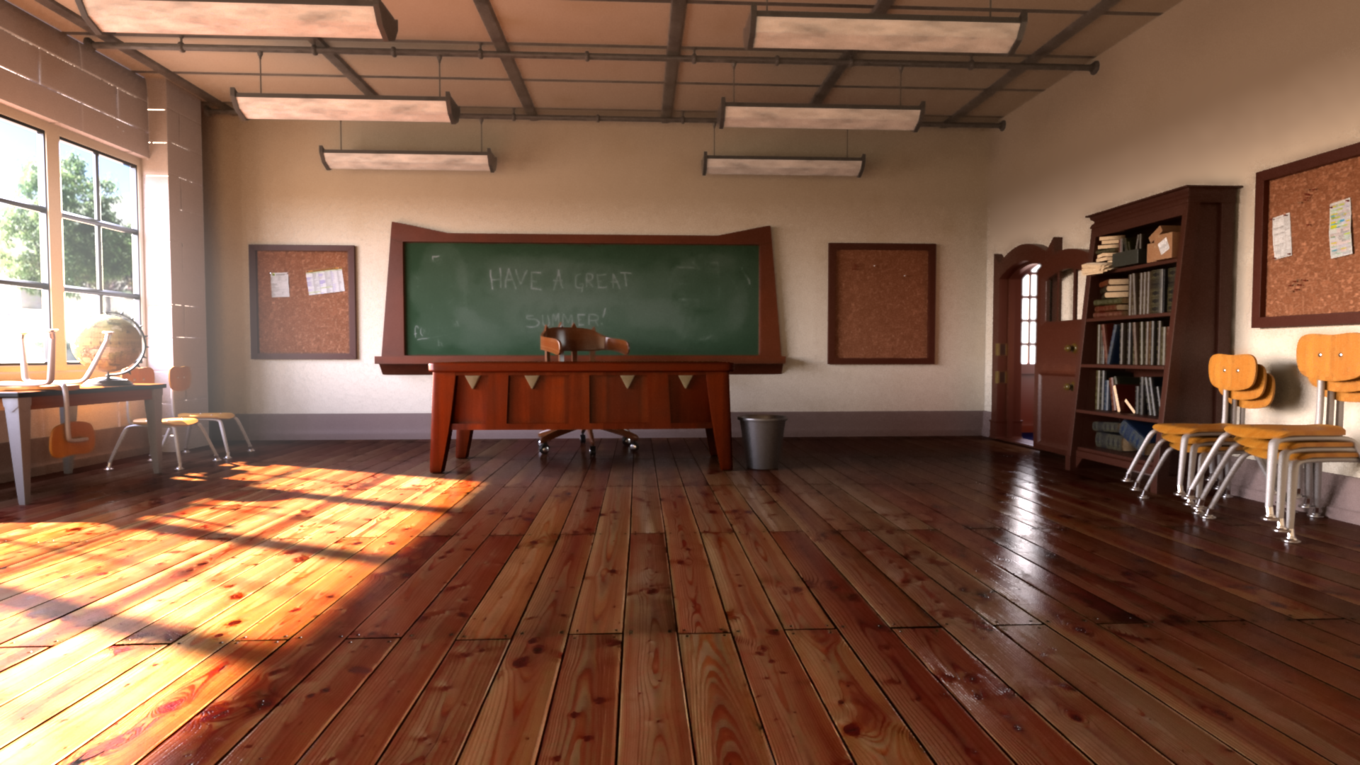 Monsters University Classroom